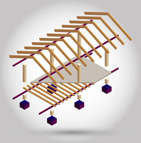 ev yapı kavramı çizimi