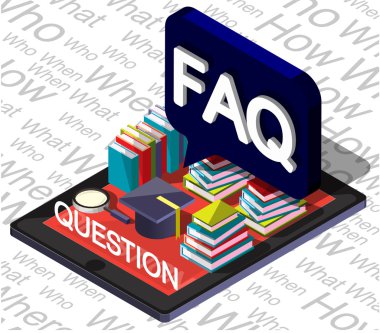 bilgi grafik soru işareti kavramı çizimi