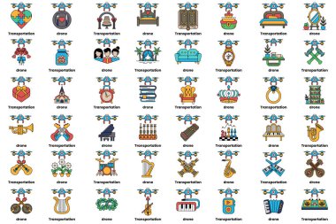 A collection of images with the word 