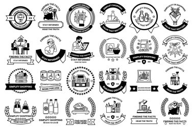 A Set of illustrations in the concept of engineers in line style