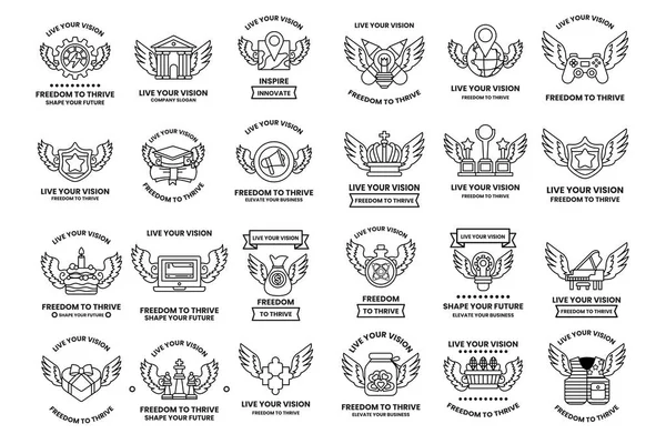 A set of black and white images of birds with the words 