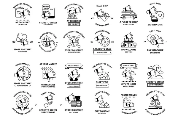 The image is a collection of various logos and designs, including one that says 