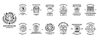 Bu resim, bir kuş, bir saat, bir fincan ve bir tekne gibi çeşitli sembol ve tasarımlardan oluşan bir koleksiyondur. Sahne, doğanın ve büyümenin bir parçasıdır, hayatın farklı yönlerini temsil eden sembollerle.