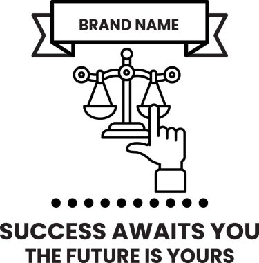 A black and white image of a scale with a hand pointing to it. The text below the image reads 