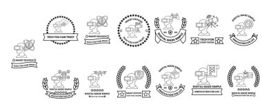 Beyaz arkaplanı olan bir dizi siyah beyaz görüntü. Resimlerin hepsi 