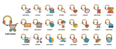 Farklı türde kulaklık koleksiyonu. Görüntünün adı 
