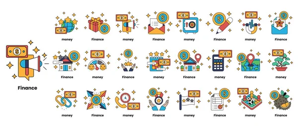 Finans kelimesini heceleyen bir dizi nokta ve çizgi. Noktalar ve çizgiler çapraz bulmacaya benzer bir şekilde sıralanmış.