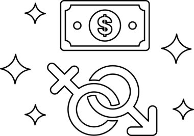 Birkaç dolarlık banknotlar üst üste yığılmış, üstünde de bir dolar banknot var. Dolar banknotlarının hepsi aynı boyut ve renkte ve hepsi aynı yöne bakıyor.