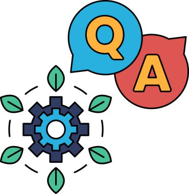 Üzerinde soru işareti ve A olan siyah beyaz bir dişli çizimi. Yapraklı bir makinenin çizimi.