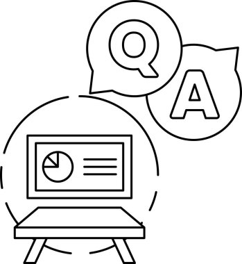 Üzerinde pasta grafiği olan bir bilgisayar monitörü. Pasta grafiği, en büyük kısmı ortada olmak üzere dört kısma ayrılmıştır. Pasta grafiğinde 