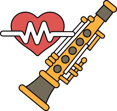 Bir kalp ve bir müzik aleti birbirine çekilir. Kalp, yaşam ve enerjinin sembolü olan bir dalgayla çevrilidir. Müzik aleti, genellikle cazla ilişkilendirilen bir trompettir.