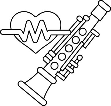 Bir kalp ve bir müzik aleti birbirine çekilir. Kalp, yaşam ve enerjinin sembolü olan bir dalgayla çevrilidir. Müzik aleti, genellikle cazla ilişkilendirilen bir trompettir.