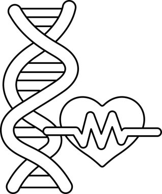 Ortasında kalp olan bir DNA ipliği gösterilir. Kalp, hayatın sembolü olan bir dalgayla çevrilidir. Yaşam kavramı ve DNA 'nın yaşamın yaratılmasında ve sürdürülmesinde önemi