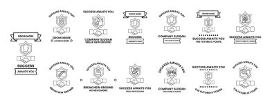 Bir ızgarada bir dizi sembol ve sözcük gösterilir. Semboller ve kelimeler başarı ve başarı kavramına bağlıdır. Sahne azim ve kararlılıktır.