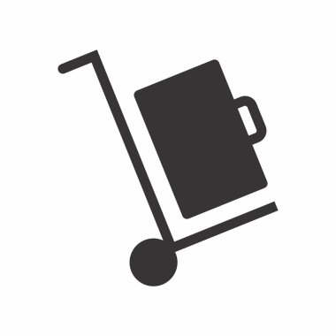 Sandığın Vektör Grafiği - Siyah Biçim - basit bir illüstrasyon. Düzenlenebilir felç. Tasarım şablonu vektörü. Tasarım biçimi tasarımı. Vektör grafik illüstrasyonu