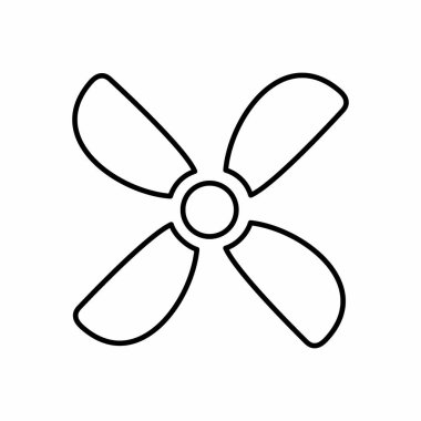 Hayranların Vektör Grafiği - Satır Biçimi - basit illüstrasyon. Düzenlenebilir felç. Tasarım şablonu vektörü. Tasarım biçimi tasarımı. Vektör grafik illüstrasyonu