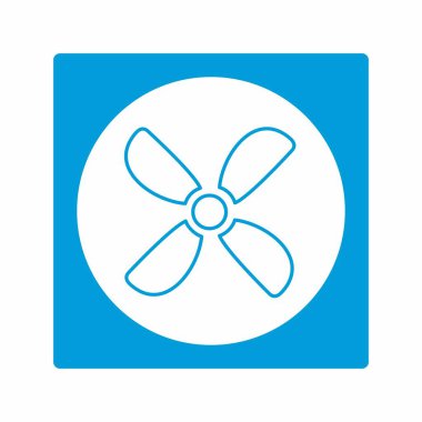 Hayranın Vektör Grafiği - Beyaz Ay Biçimi - basit bir illüstrasyon. Düzenlenebilir felç. Tasarım şablonu vektörü. Tasarım biçimi tasarımı. Vektör grafik illüstrasyonu