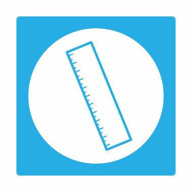 Hükümdarın Simge Vektörü - Beyaz Ay Biçimi - basit illüstrasyon. Düzenlenebilir felç. Tasarım şablonu vektörü. Tasarım biçimi tasarımı. Vektör grafik illüstrasyonu