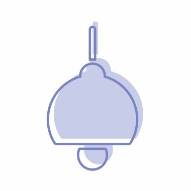 Tavan Işığı - İkiz Biçimi - Basit illüstrasyonun Vektör Grafiği. Düzenlenebilir felç. Tasarım şablonu vektörü. Tasarım biçimi tasarımı. Vektör grafik illüstrasyonu