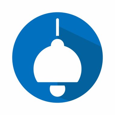 Tavan Işığı - Düz Stil - Basit illüstrasyonun Vektör Grafiği. Düzenlenebilir felç. Tasarım şablonu vektörü. Tasarım biçimi tasarımı. Vektör grafik illüstrasyonu