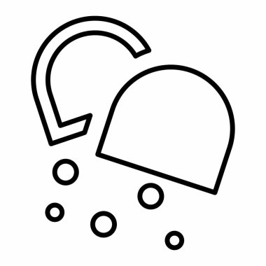 Kapsül 2 - Satır Biçimi - Basit illüstrasyon, Düzenlenebilir vuruş, Tasarım şablonu vektörü, baskılar, posterler, reklamlar, duyurular, bilgi grafikleri vs..