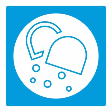 Kapsül 2 - Beyaz Ay Biçimi - Basit illüstrasyon, Düzenlenebilir vuruş, Tasarım şablonu vektörü, baskılar, posterler, reklamlar, duyurular, bilgi grafikleri vs..