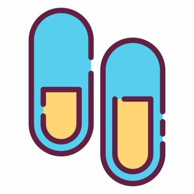 Kapsül 3 - Satır Kesimi Biçimi - Basit illüstrasyon, Düzenlenebilir vuruş, Tasarım şablonu vektörü, baskılar, posterler, reklamlar, duyurular, bilgi grafikleri vs..