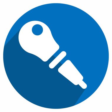 Göz damlasının Simge Vektörü - Uzun Gölge Biçimi - Basit illüstrasyon, Düzenlenebilir vuruş, Tasarım şablonu vektörü, baskılar, posterler, reklamlar, duyurular, bilgi grafikleri vs..