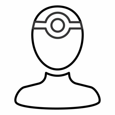 Cerrah-2 'nin Simge Vektörü - Satır Biçimi - Basit illüstrasyon, Düzenlenebilir vuruş, Tasarım şablonu vektörü, baskılar, posterler, reklamlar, duyurular, bilgi grafikleri vs..