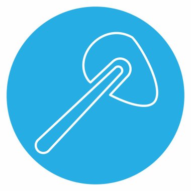 Refleks Simge Vektörü - Mavi Gözler Biçimi - Basit illüstrasyon, Düzenlenebilir vuruş, Tasarım şablonu vektörü, baskılar, posterler, reklamlar, duyurular, bilgi grafikleri, vs..