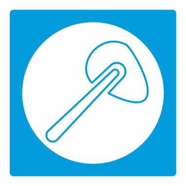 Refleks Simge Vektörü - Beyaz Ay Biçimi - Basit illüstrasyon, Düzenlenebilir vuruş, Tasarım şablonu vektörü, baskılar, posterler, reklamlar, duyurular, bilgi grafikleri, vs..