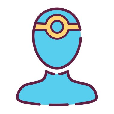 Cerrah-2 'nin Simge Vektörü - Satır Kesimi Biçimi - Basit illüstrasyon, Düzenlenebilir vuruş, Tasarım şablonu vektörü, baskılar, posterler, reklamlar, duyurular, bilgi grafikleri vs..