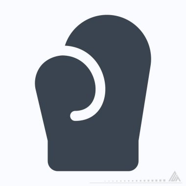 Simge Kutusu 3 - Glyph Biçimi - Basit illüstrasyon, Düzenlenebilir vuruş, Tasarım şablonu vektörü, baskılar, posterler, reklamlar, duyurular, bilgi grafikleri vs..