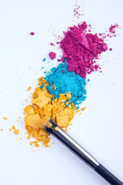 Kırık Çokrenkli Göz Gölgesi, Arkaplan Dokuları. 