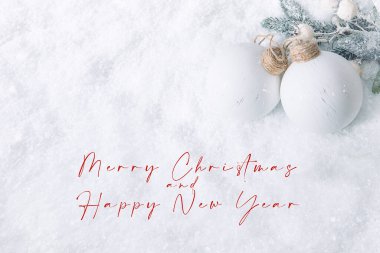  Fotokopi alanı ile xmas dekorasyonu. Mutlu Noeller..