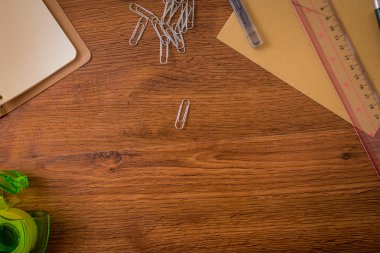 İleti örneği arka plan ahşap tablo