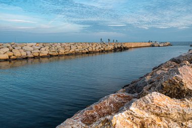 Barcelona Barceloneta Plajı, İspanya 2021