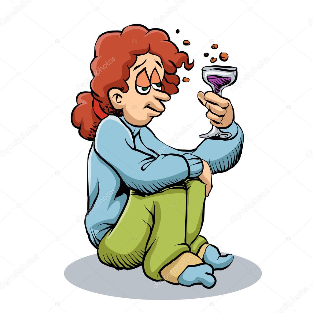 drunk lady clipart images