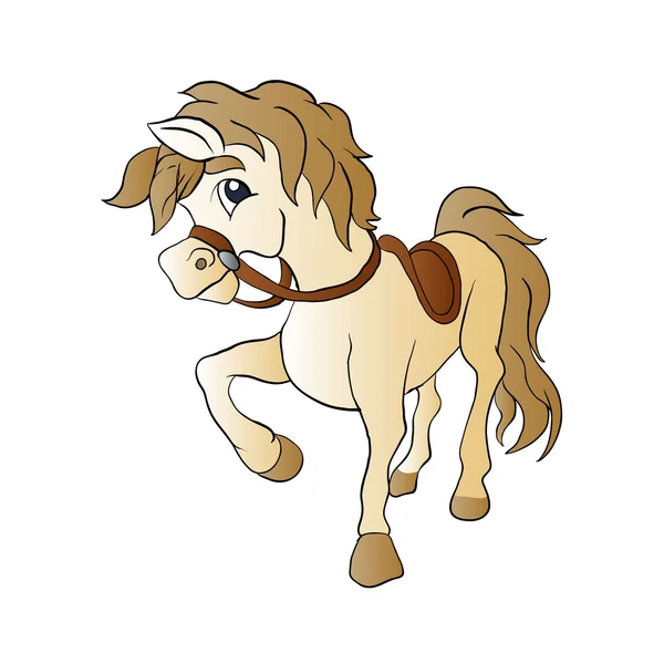 Красивий кінь Векторні ілюстрації — стоковий вектор