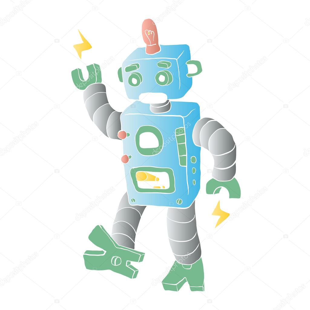 Juguete de dibujos animados ilustración Vector de