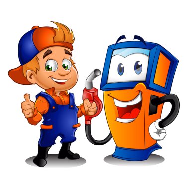 Asker benzin pompası ile