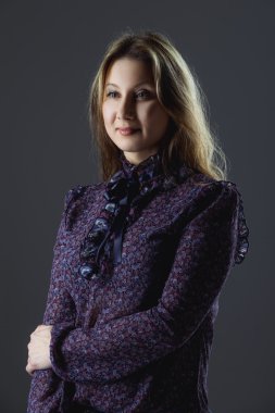 boyutu artı modeli düşük anahtar portresi