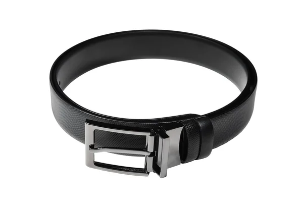 Cinturón negro clásico para hombre —  Fotos de Stock