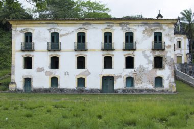 Candeias, Bahia, Brezilya - 11 Ekim 2015 Museu do Recncavo Wanderley Pinho. 1760 yılında inşa edilmiş büyük bir evde çalışıyor..