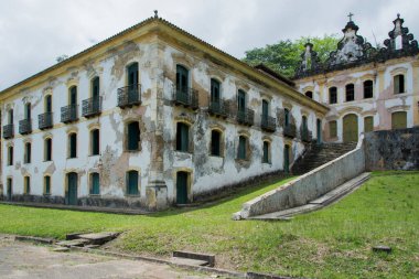 Candeias, Bahia, Brezilya - 11 Ekim 2015 Museu do Recncavo Wanderley Pinho. 1760 yılında inşa edilmiş büyük bir evde çalışıyor..