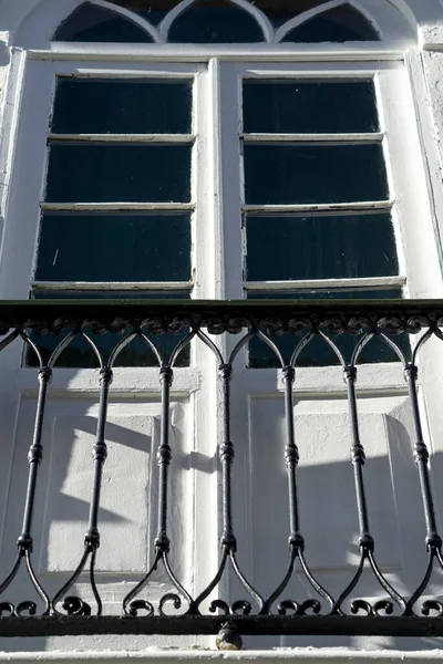 Detalhes Velhos Janela Cor Pelourinho Salvador Bahia Brasil — Fotografia de Stock