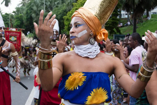 Salvador Bahia Brazil January 2016 Πολιτιστικές Ρίζες Πόδια Πραγματοποιήθηκε Στο — Φωτογραφία Αρχείου