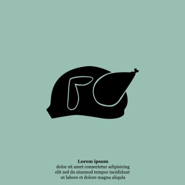 Kızartma tavuk simgesi