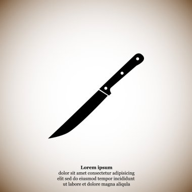 Mutfak bıçağı simgesi