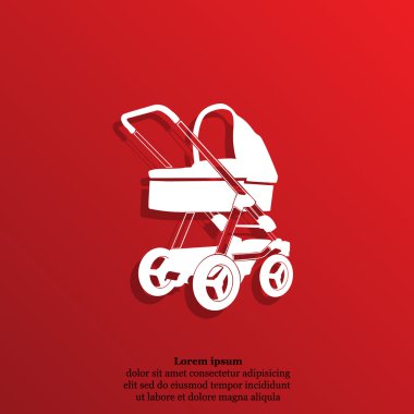 Bebek arabası simgesi